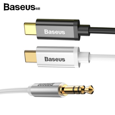 [Baseus] C타입 3.5mm AUX 스테레오 케이블 M01 (블랙) 차량용품 전문 종합 쇼핑몰 피카몰